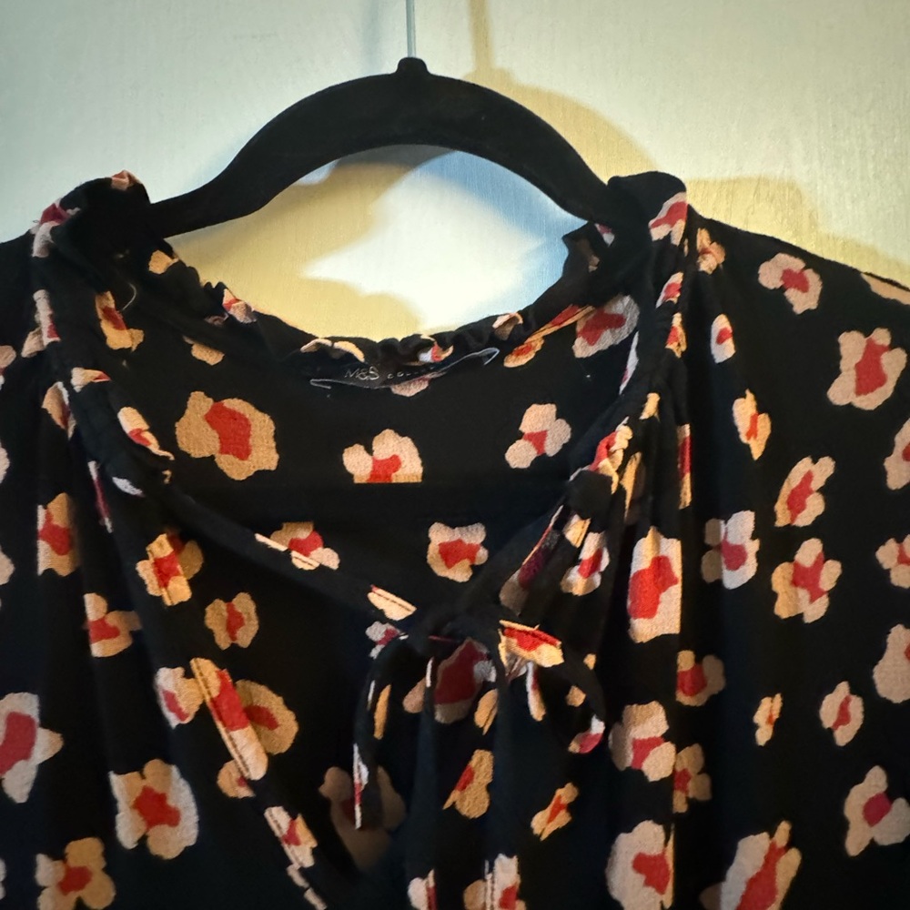 Midi dress with print M/S collection brand